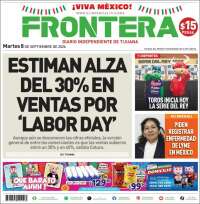 Portada de Frontera (Mexique)