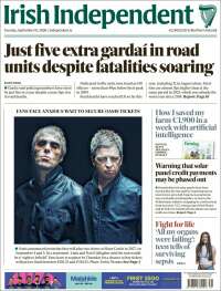 Portada de Irish Independent (Ireland)