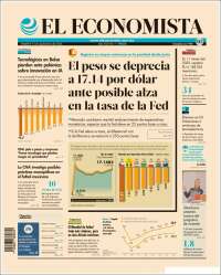 Portada de El Economista (México)
