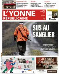Portada de L'Yonne-Républicaine (France)