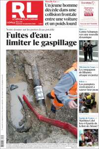 Portada de Le Republicain Lorrain (France)