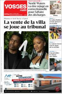 Portada de Vosges Matin (France)