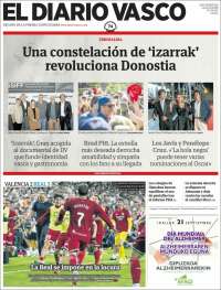 Portada de Diario Vasco (Spain)