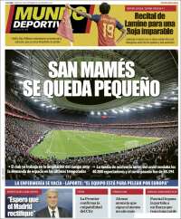 Portada de Mundo Deportivo Bizkaia (Spain)