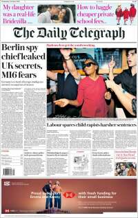 Portada de Daily Telegraph (United Kingdom)