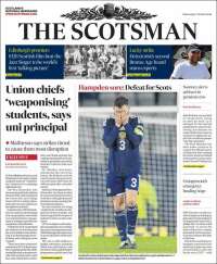 Portada de The Scotsman (United Kingdom)