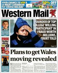 Portada de Western Mail (United Kingdom)