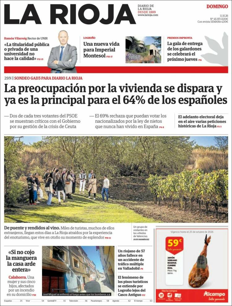 Portada de La Rioja (España)