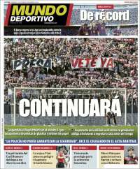 Portada de Mundo Deportivo Bizkaia (España)