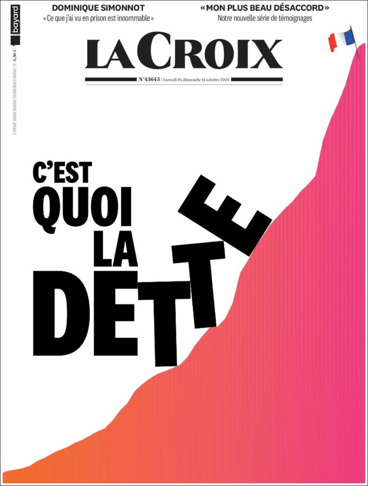 Portada de La Croix (Francia)
