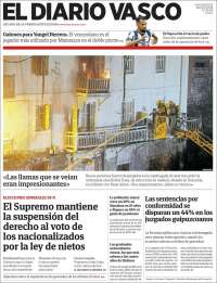 Portada de Diario Vasco (Spain)