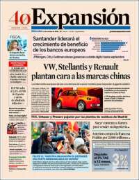 Portada de Expansión (Spain)