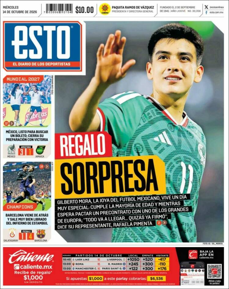 Portada de Esto (México)