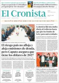 Portada de El Cronista Comercial (Argentina)