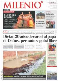 Portada de Milenio - Tamaulipas (Mexique)