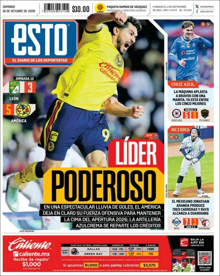 Portada de Esto (México)