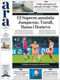 Portada de Ara (Spain)
