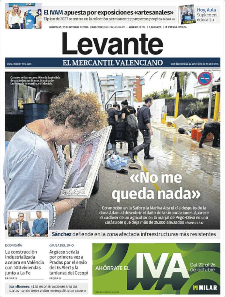 Portada de Levante (Spain)