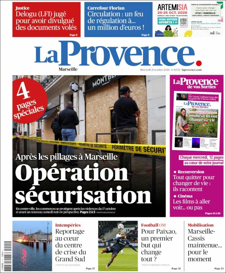 Portada de La Provence (France)