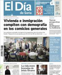 Portada de El Día de Soria (Spain)