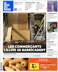 Portada de La Voix du Nord (France)