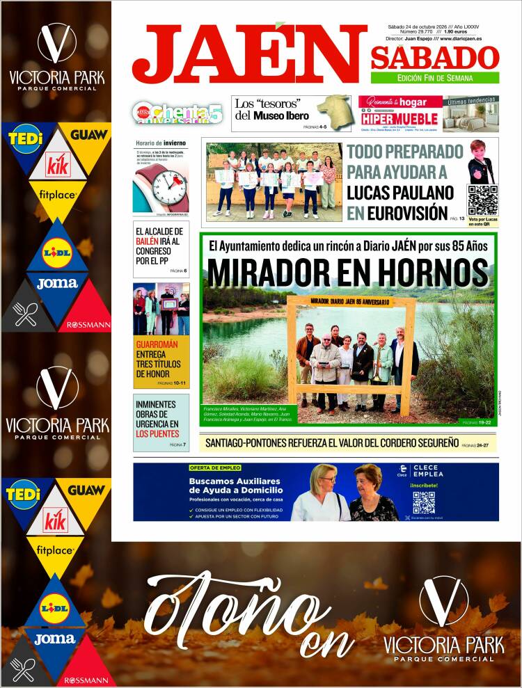 Portada de Diario Jaén (Spain)