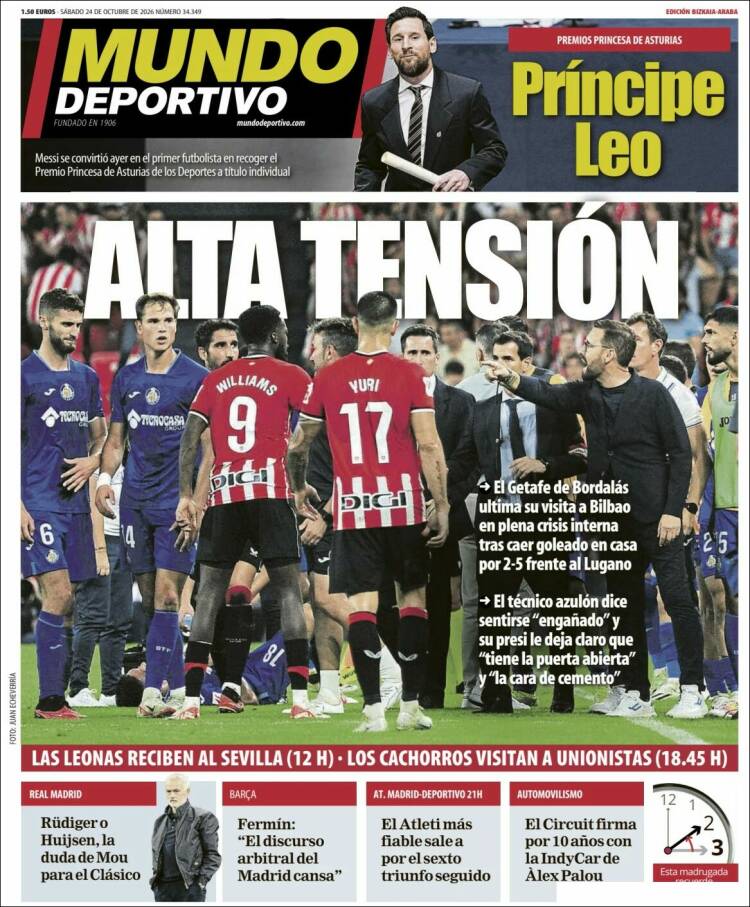 Portada de Mundo Deportivo Bizkaia (Spain)