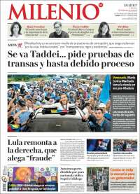 Portada de Milenio (Mexico)