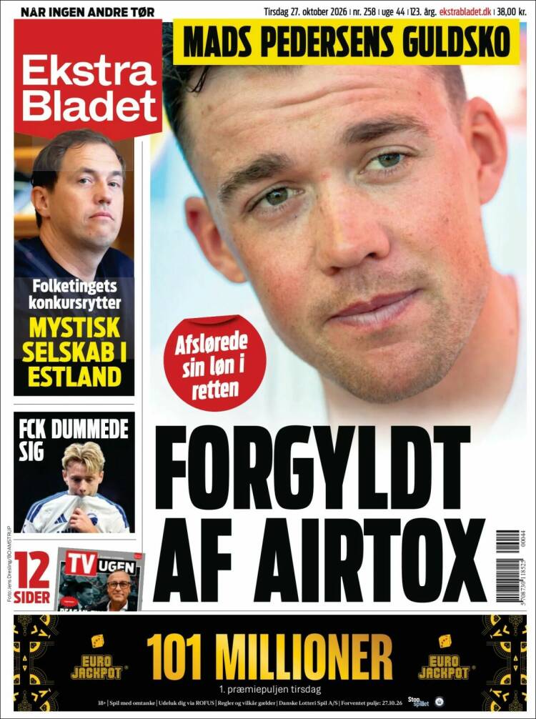 Portada de Ekstra Bladet (Denmark)