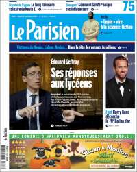 Portada de Le Parisien (France)