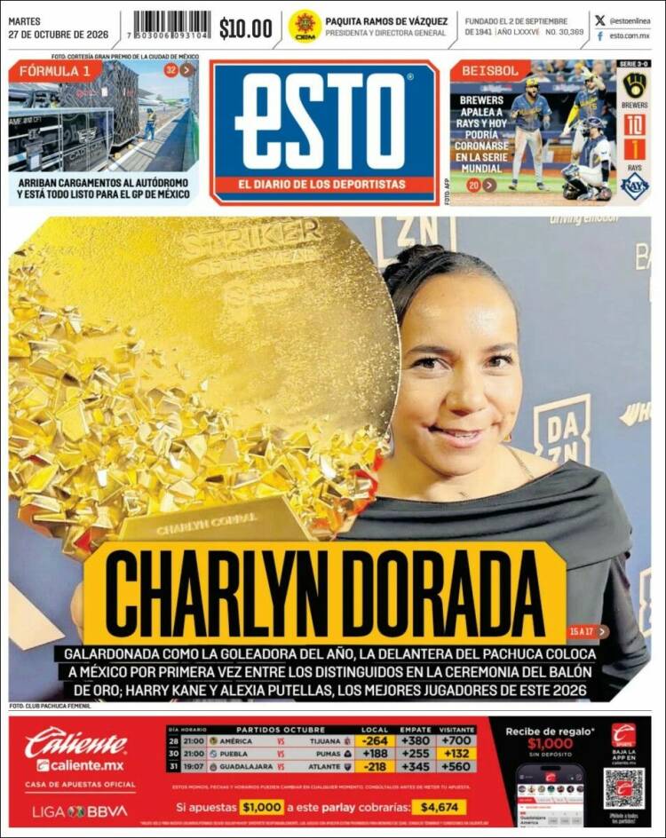 Portada de Esto (Mexico)