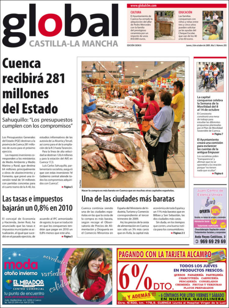 Portada de Global Castilla La Mancha - Cuenca (España)