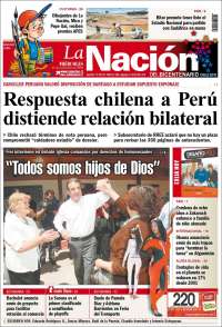 Portada de La Nación (Chile)