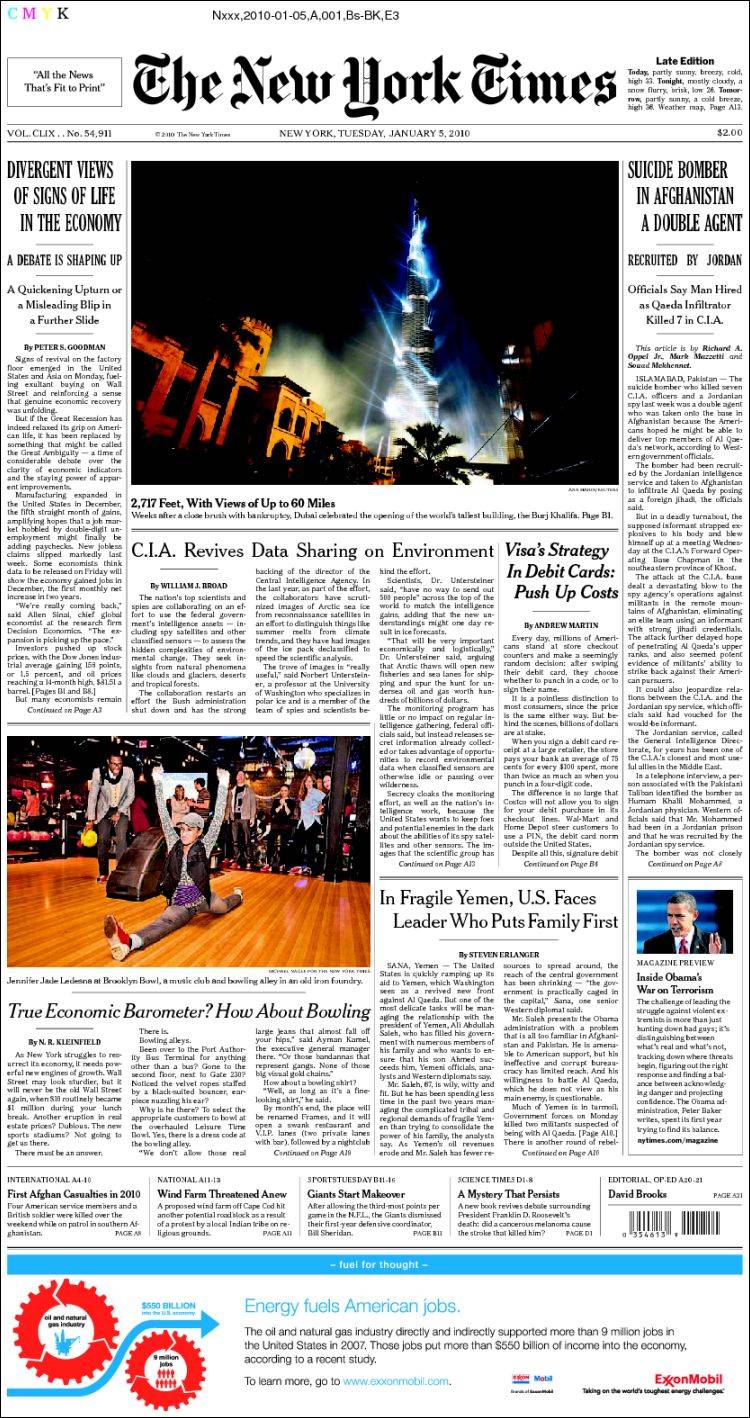 periódico new york times usa periódicos de usa edición de martes 5