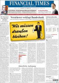 Portada de Financial Times Deutschland (Germany)