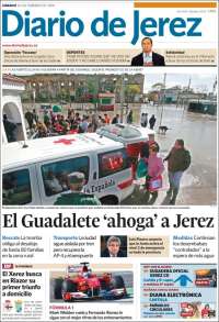 Portada de Diario de Jerez (Espagne)