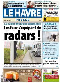 Portada de Le Havre Presse (France)