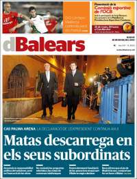 Portada de Diari Balears (Spain)