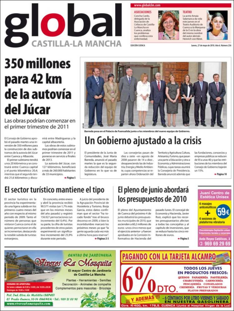 Portada de Global Castilla La Mancha - Cuenca (España)