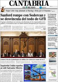 Portada de Cantabria - El Mundo (Spain)