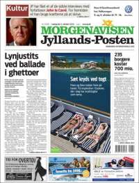 Portada de Jyllands-Posten (Dinamarca)