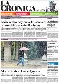 Portada de La Crónica - León (Spain)