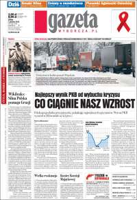 Portada de Gazeta Wyborcza (Poland)