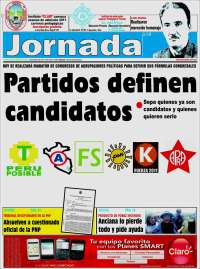 Portada de Diario Jornada (Perú)