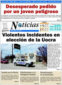 Portada de Noticias de la Costa (Argentina)