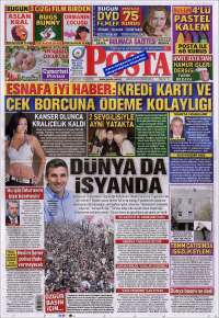 Portada de Posta Gazetesi (Turkey)