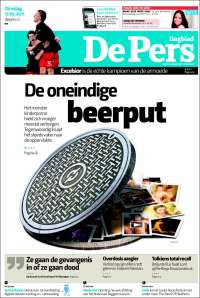 Portada de Dagblad De Pers (Netherlands)