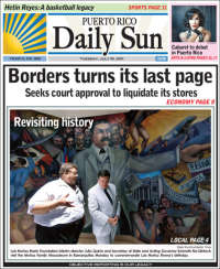 Portada de Daily Sun (Puerto Rico)