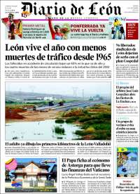 Portada de Diario de León - Bierzo (Spain)