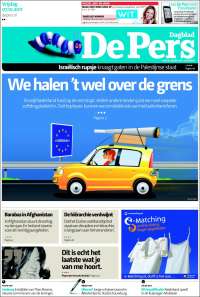 Portada de Dagblad De Pers (Países Bajos)